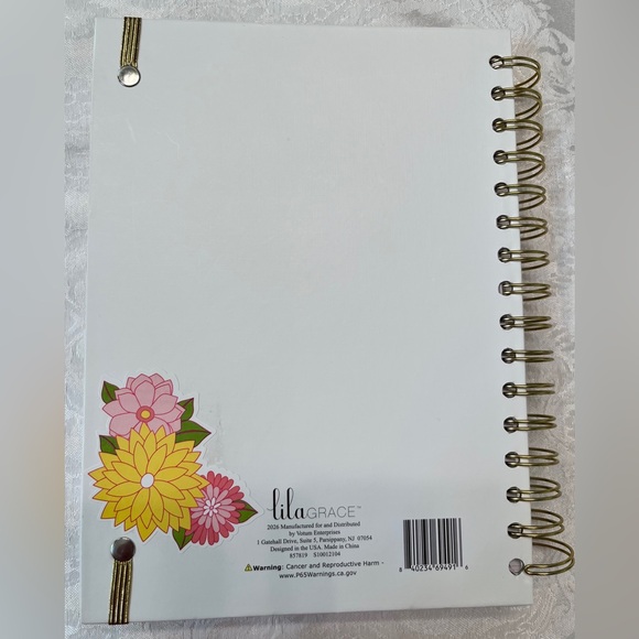 Journal Notebook With God All Things Are Possible, Spiral Hardcover - Picture 4 of 5